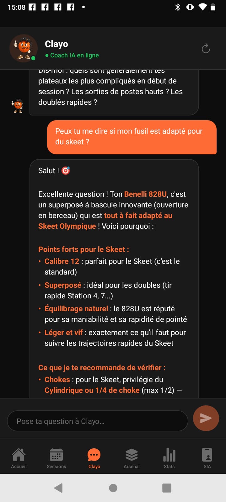 « Mon fusil est-il adapté au Skeet ? »